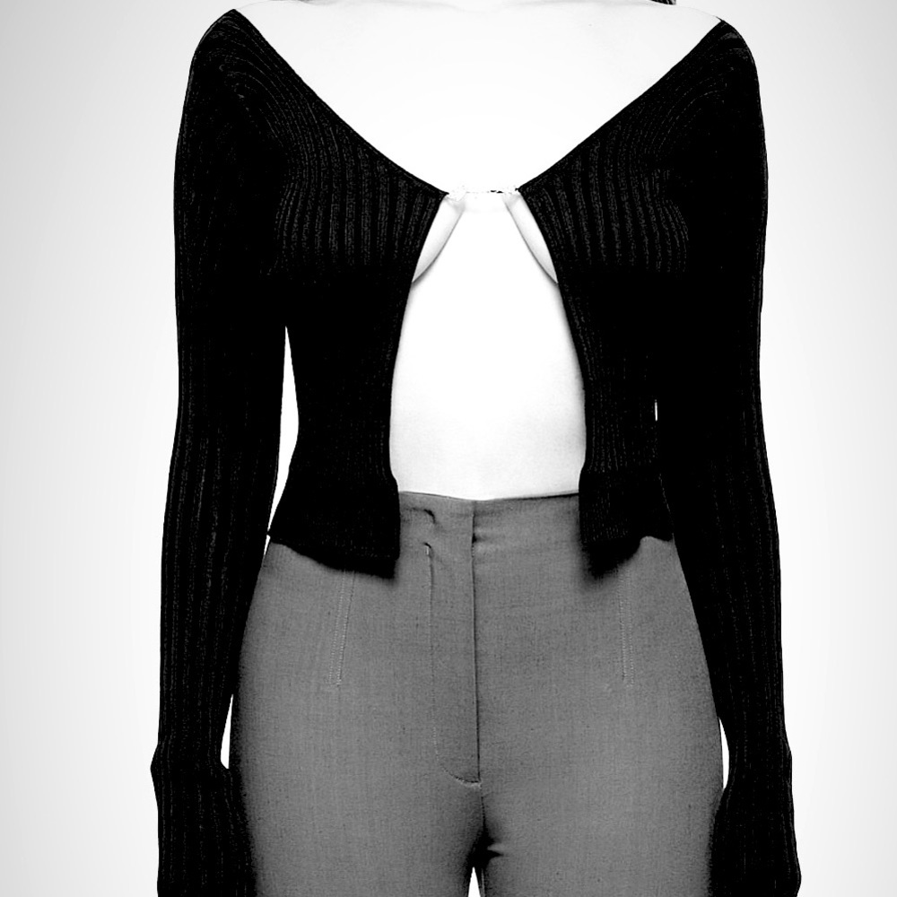 Jacquemus cardigan small black 🔥 great quality and fashion ❤️